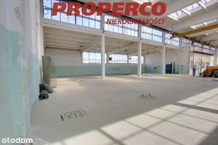 Hala z suwnicą 3t., pow. 1146m2, Kielce