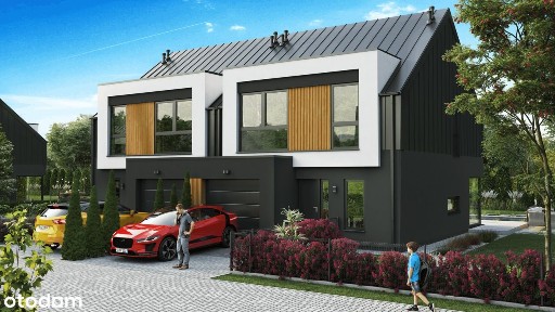 WSPÓŁCZESNY BLIŹNIAK - nowoczesne domy w Musułach