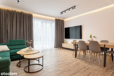 4 Pokoje szeregówka przy porcie 80m2, taras, ogród, 2 miejsca parking