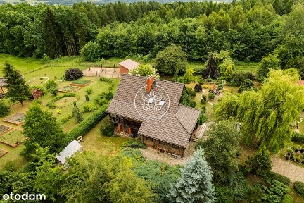 Piękna działka / W lesie / Blisko jeziora / 2 domy