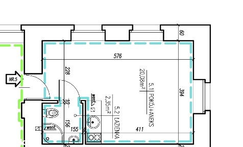 Kawalerka w pięknej kamienicy