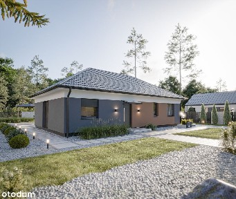 Dom w stanie surowym 80 m² na działce 887 m² - Wąwelnica