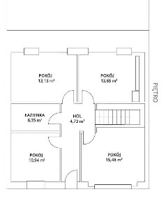 Dom, 133 m², Księginice