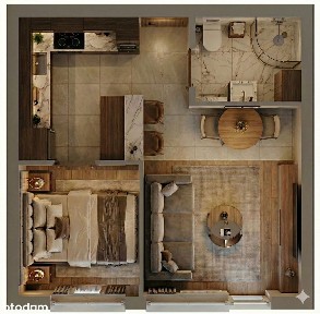 Gotowe pod klucz | duża kuchnia z wyspą | 2 pokoje z balkonem.