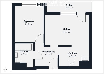 Mieszkanie w nowym budownictwie 2 pokoje