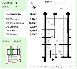 Mieszkanie na parterze | ogród| m.postojowe