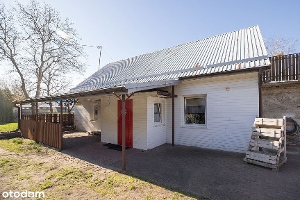 Zielona duża działka z domem w Otwocku!