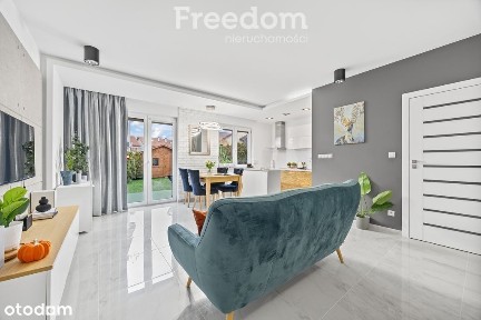 Pięknie urządzony segment w Zgorzale z ogródkiem