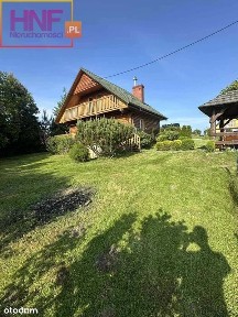 Dom z bali rejon Jeziora Rożnowskiego