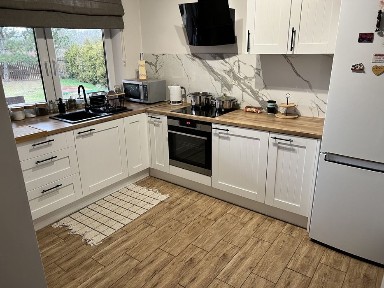 NOWY Dom Murowany Całoroczny Wykończony Jezioro Białe Okuninka