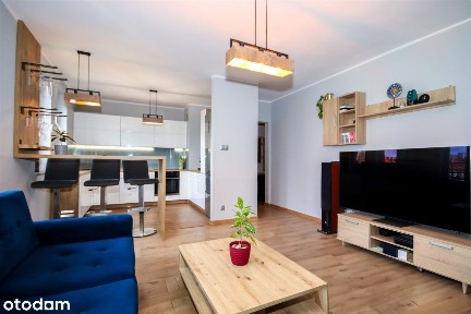 Komfortowy, wyposażony dwupoziomowy apartament