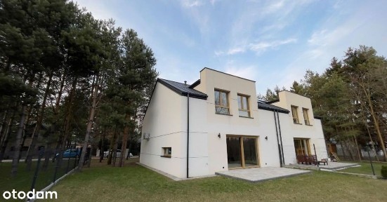 Bliźniak z garażem 6 pokojowy, klimatyzacja, w otoczeniu drzew