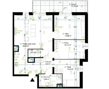 4pokoje| DUŻY BALKONY | FANTASTYCZNA KOMUNIKACJA ! |Na spotkaniu RABAT!