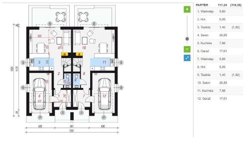 Nowe dom pod Rzeszowem | 117,5 m² | Garaż | ogród