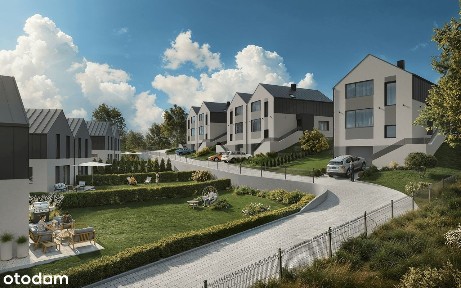 Dom w zabudowie bliźniaczej - Osiedle Wzgórze Millennium, Olkusz