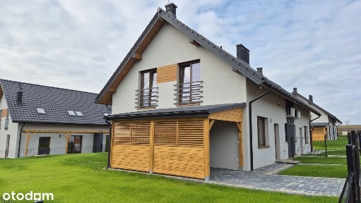 Dom GOTOWY z pozwoleniem - ogród, wiata, pełne wyposażenie PREMIUM