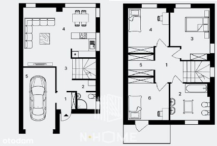 Nowoczesny dom na Mrozowskiej - przestrzeń, taras