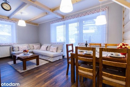 Stylowy, widokowy apartament z tarasem i kominkiem