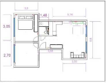 Przestronne 3 pokojowe mieszkanie na parterze, centrum!