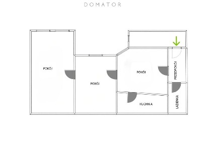3 duże pokoje, 1 piętro, nietuzinkowe wnętrza