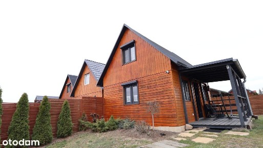 inwestycja nad jeziorem- 3 domki