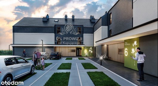 Piękne mieszkanie z ogródkiem w zielonej i spokojn