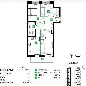 Nowe mieszkanie z balkonem