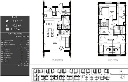 Energooszczędny dom z garażem. Okolice Portu Łódź.