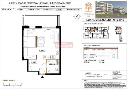 Promocja 1-pokojowe mieszkanie z tarasem