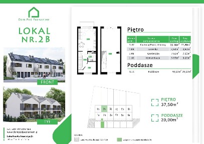 Mieszkanie dwupoziomowe - bezczynszowe !