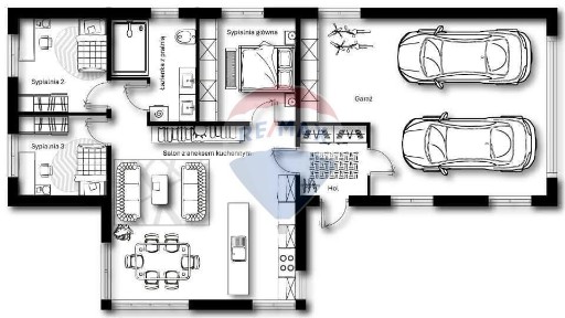 Dom w Porębie z widokiem na jezioro