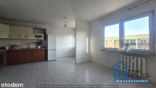 Duża kawalerka z wydzieloną sypialnią