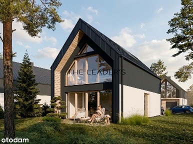 Nowoczesny dom w otulinie zieleni przy Kampinoskim