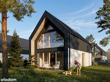 Nowoczesny dom w otulinie zieleni przy Kampinoskim