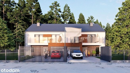 Połowa bliźniaka 151m2, 5 pokoi, garaż, działka 750m2