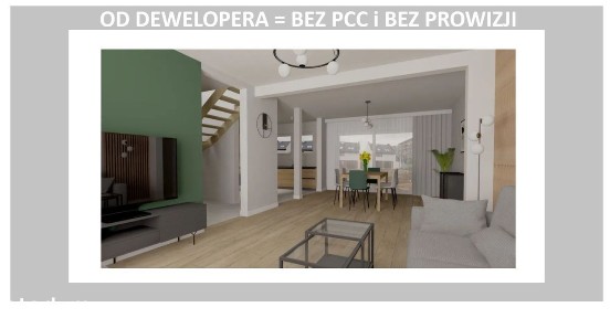 Dom oddzielony garażami, na raty BEZ kredytu lub RABAT