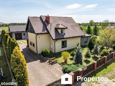 Dom do wprowadzenia/ 3 garaże - Połoń