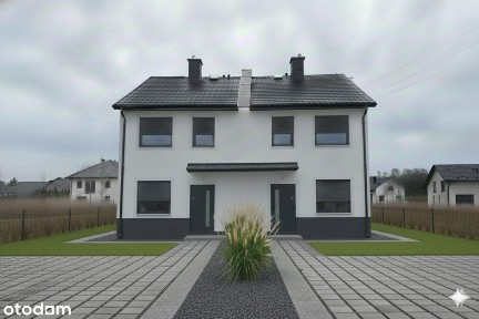 Nowoczesny bliźniak koło Chojnic - Twoja przestrzeń blisko miasta