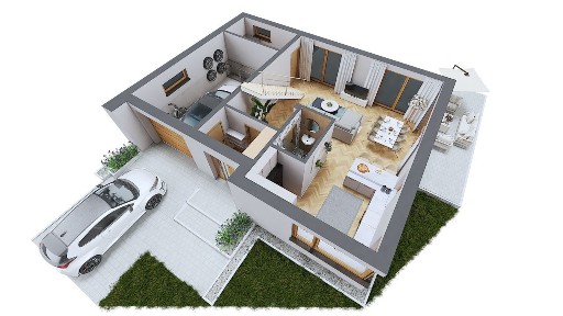 Nowe domy 158m2 z garażem i dużym ogródkiem