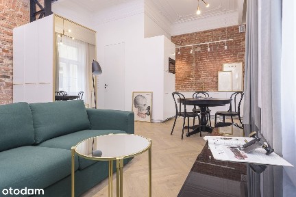 Jasne studio w klimatycznej kamienicy ul. Wiejska / Aleje Ujazdowskie