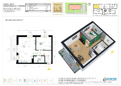 2 pokojowe w apartamentowcu Kaskada/M2.3 ROLETY W CENIE