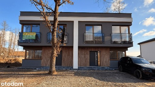 Gotowy do wykończenia dom w Górkach | 123 m² | Bliźniak| Ogród |