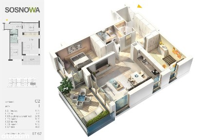 Sosnowa - nowoczesne mieszkania w Ełku