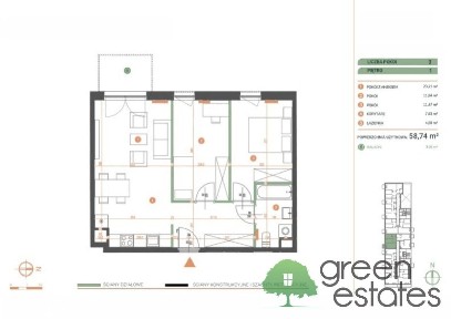 Apartament 3 pokoje Zabłocie 0% Pcc 0% prowizji