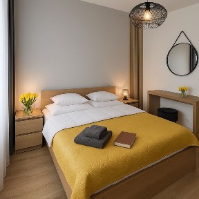 Apartament Premium 2 pokoje-klimatyzacja, widok, osiedle zamknięte