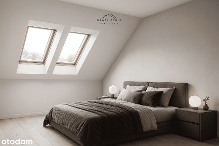 Wyjątkowy dom szeregowy przy lesie