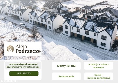 Aleja Podrzecze ! Ostatnie Domy w Inwestycji - 121m2 / maj 2026