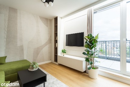 Piękne 2 pokoje 38m2, taras, garaż, klimatyzacja
