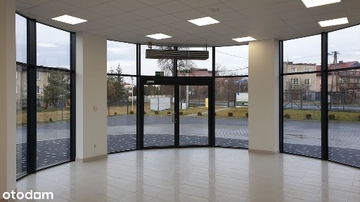 komis gabinet biura salon samochodowy hala magazyn myjnia bank