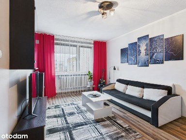 Ciepłe i komfortowe mieszkanie, balkon - 44,6m²